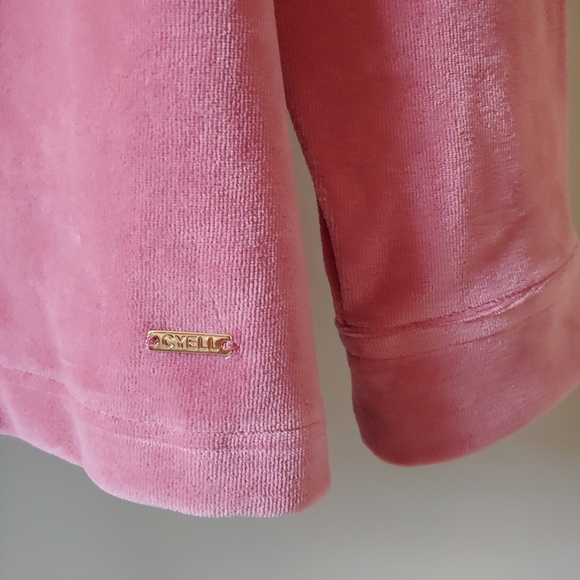 Cyell Dusty Pink Velvet 2 Piece Loungewear Set Size EU 42 US XL - Picture 11 of 16